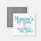 Aimant Spoilins My Game-Mamaw 3 (Recto/Verso)