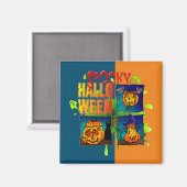 Aimant Spooky Halloween (Recto/Verso)