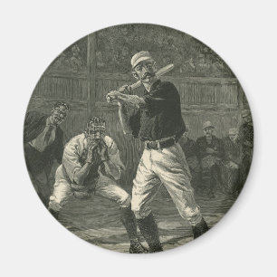 Aimant Sports Anciens, Joueurs de Baseball par Thulstrup
