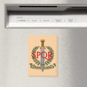 Aimant  SPQR Gladius - Senatus Populusque Romanus  (In Situ (Lave-vaisselle))