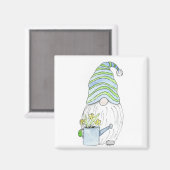 Aimant Spring Garden Gnome (Recto/Verso)