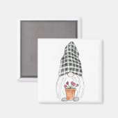 Aimant Spring Garden Gnome (Recto/Verso)