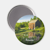 Aimant Spring Reflections in the Adirondacks, N.Y. (Recto/Verso)