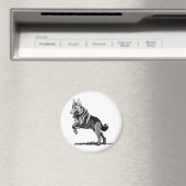 Aimant Spring Schäferhund (In Situ (Lave-vaisselle))
