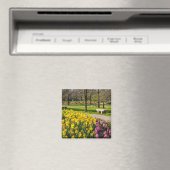 Aimant Spring Season Flower Garden (In Situ (Lave-vaisselle))
