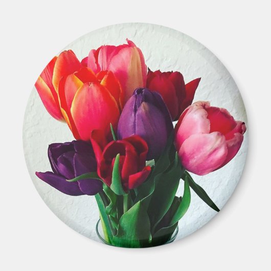 Aimant Spring Tulip Bouquet (Devant)