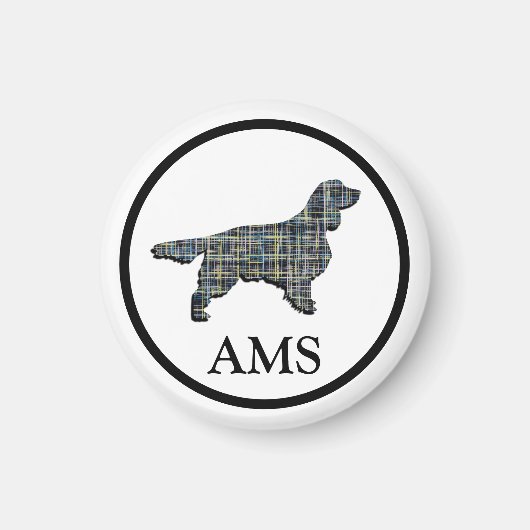 Aimant Springer Spaniel mignon chien animal de compagnie  (Devant)