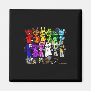 Aimant Sprunky Happy Halloween Funbot Jevin Simon Pinki O
