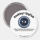 Aimant SpyCam Bostic Fun Refrigerator de Knobby (Recto/Verso)