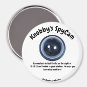 Aimant SpyCam Shelby de Knobby (Recto/Verso)