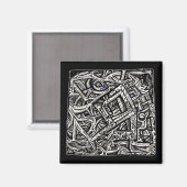 Aimant Square One, par Brian Benson (Recto/Verso)