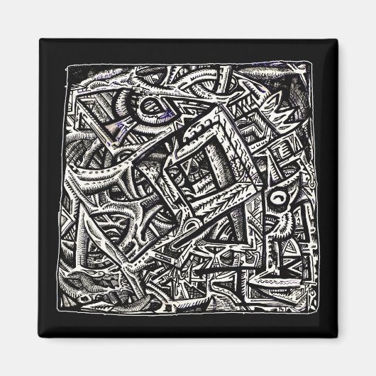 Aimant Square One, par Brian Benson (Devant)
