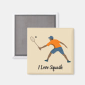 Aimant Squash (Recto/Verso)