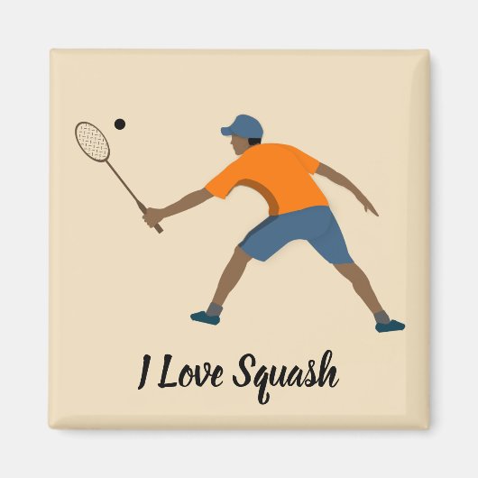Aimant Squash (Devant)