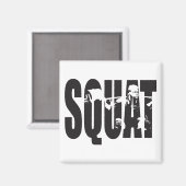 Aimant Squat - Motivation Gym (Recto/Verso)