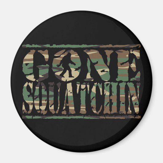 AIMANT SQUATCHIN CAMO (Devant)