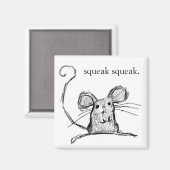 Aimant Squeak Squeak (Recto/Verso)