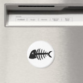 Aimant squelette de poisson mort (In Situ (Lave-vaisselle))