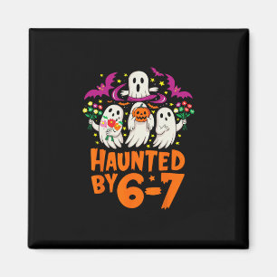 Aimant Squelette d'Halloween ensorcelé Numéro Six Sept Ha