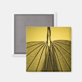 Aimant Squelette feuille (Recto/Verso)