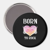 Aimant Squelette Mains Graphisme Coeur Pour Classique (Recto/Verso)