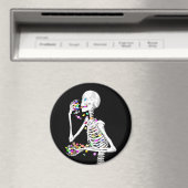Aimant Squelette Manger Halloween Candy (In Situ (Lave-vaisselle))