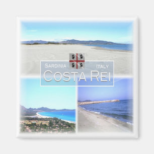 Aimant SRD021 MURAVERA, Costa Rei, Sardaigne, Frigo