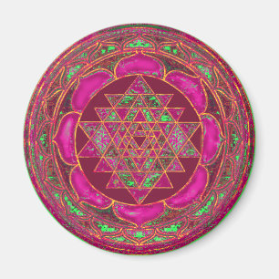 Aimant Sri Lakshmi Yantra Mandala