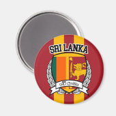 Aimant Sri Lanka (Recto/Verso)