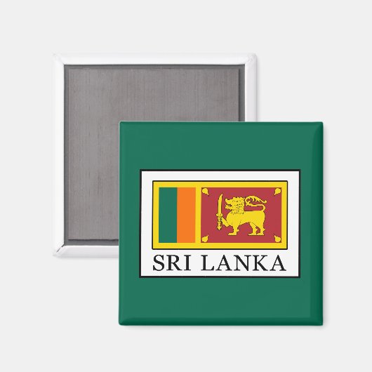 Aimant Sri Lanka (Recto/Verso)