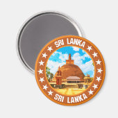 Aimant Sri Lanka (Recto/Verso)