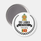 Aimant Sri Lanka (Recto/Verso)