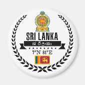 Aimant Sri Lanka (Devant)
