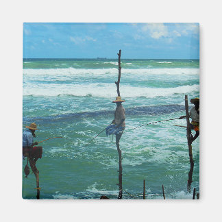 Aimant Sri Lanka Pêche d'enfants