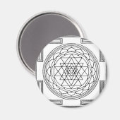 Aimant Sri Yantra Mandala (Recto/Verso)