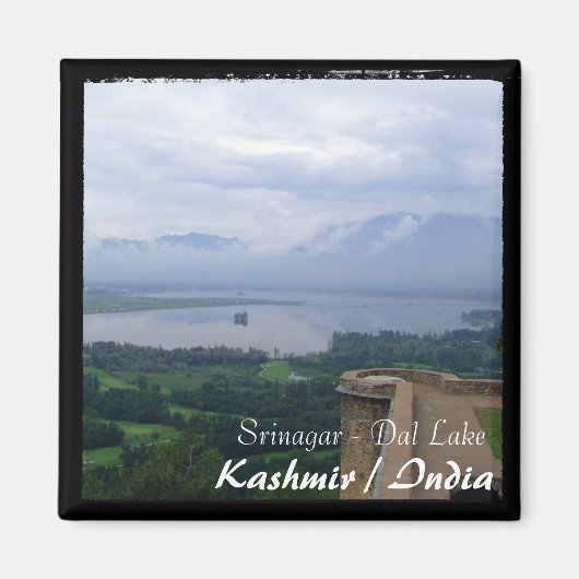 Aimant Srinagar, Cachemire, Inde (aimant) (Devant)