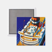 Aimant SS Nieuw Amsterdam (Recto/Verso)