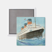 Aimant ss Paris - La ligne française (Recto/Verso)