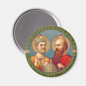 Aimant SS. Pierre et Paul, Apôtres (JMAS 01) (Recto/Verso)