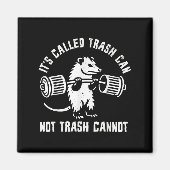 Aimant Ssum Ossum Trash Can Trash Cannot Funny Joke Ossum (Devant)