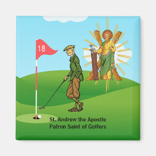Aimant St. André et golfeur élégant