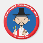 Aimant St. Andrew Kim (Devant)