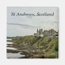 St Andrews Scotland Town Skyline Vue depuis Castle