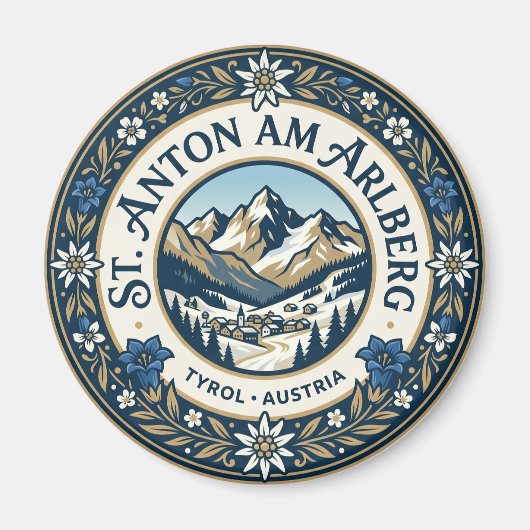 Aimant St. Anton am Arlberg Autriche (Devant)
