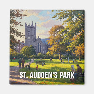 Aimant St. Audoen’s Park Dublin Irlande Travel