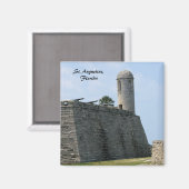 Aimant St Augustine Florida fort castillo de san marcos (Recto/Verso)