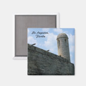 Aimant St Augustine Florida fort castillo de san marcos (Recto/Verso)