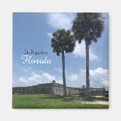 Aimant St Augustine Floride (Devant)