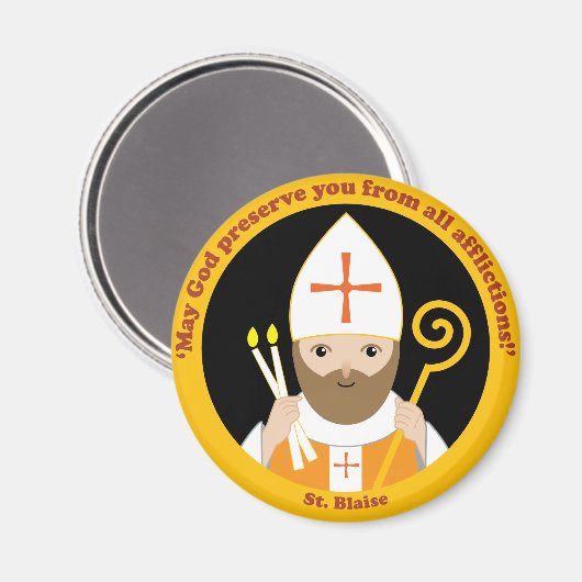 Aimant St. Blaise (Recto/Verso)