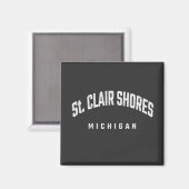 Aimant St. Clair Shores Michigan MI (Recto/Verso)